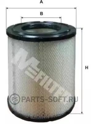 M-FILTER A510 _ air filter H285 D235 d137 \ BOGDAN BUSES | Автомобили и мотоциклы