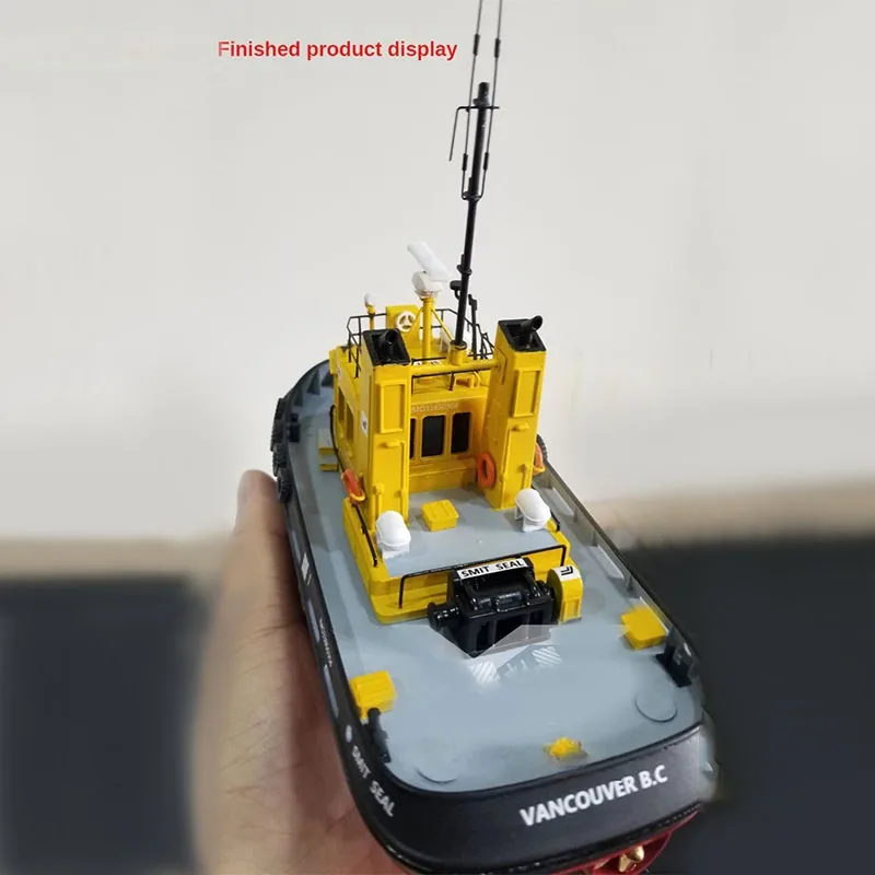 180mm RC Harbor Tugboat Printing Assembly Kit VANCOUVER Remote Control Model Ship Kit DIY Handmade Ship Model Toy Gift 3