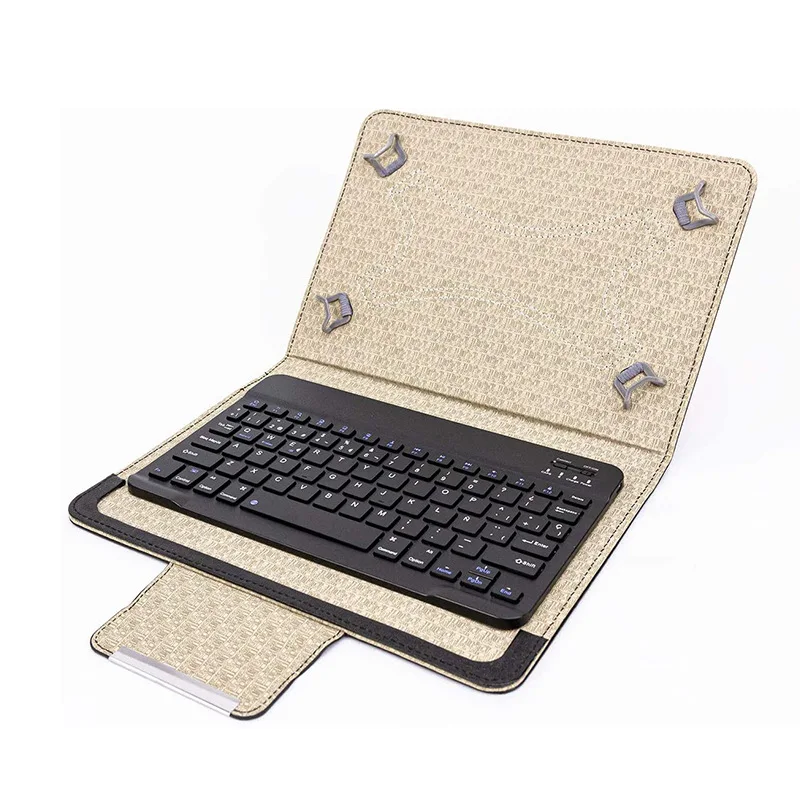 Tastiera Bluetooth Wireless per Tablet custodia in pelle PU custodia per Pad 7 8 pollici 10 pollici per IOS Android Windows  7