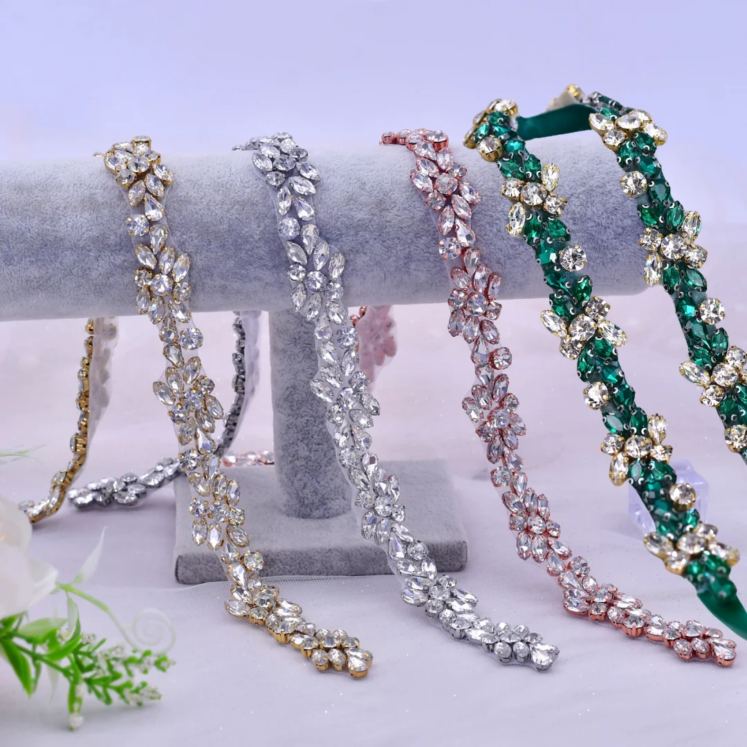 Bridal Sash Wedding Belt Bridal Dress Decoration Accessory For Women Wedding Day S437