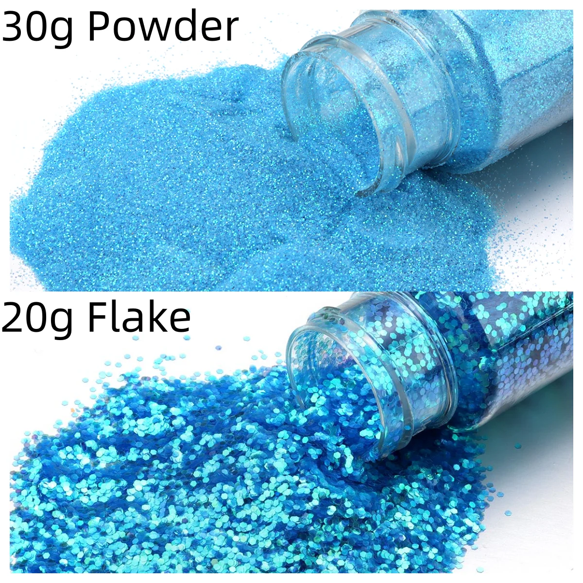 Vibrant Chunky Glitter Sprinkles for Creative DIY Nail Art and Crafts