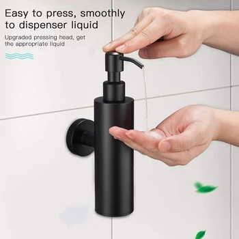 wall mounted bathroom soap dispenser