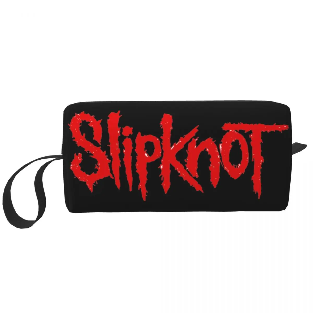 

Косметичка Slipknot для женщин, модный дорожный органайзер для косметики из тяжелого металла
