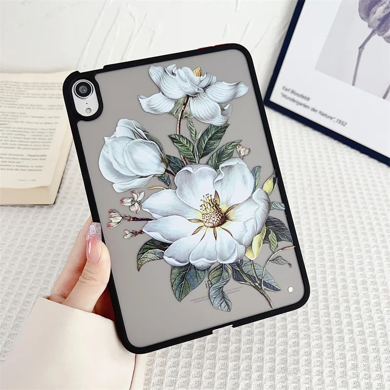 South American Style Bowknot Flower iPad case For iPad 10th 9th 8th 7th 6th 5th Generation Pro 11 10.5 Mini 6 iPad Air 5 Cover