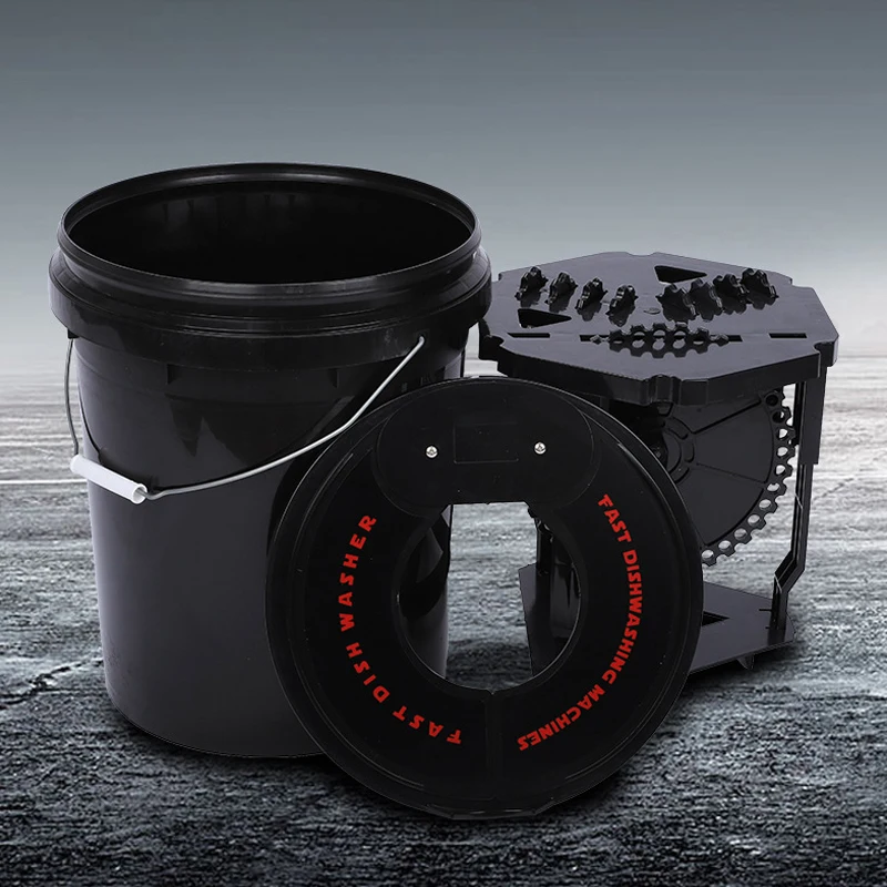 AutoPolisherWashBucketPolishPadWasherNoElectricFastDiscWash