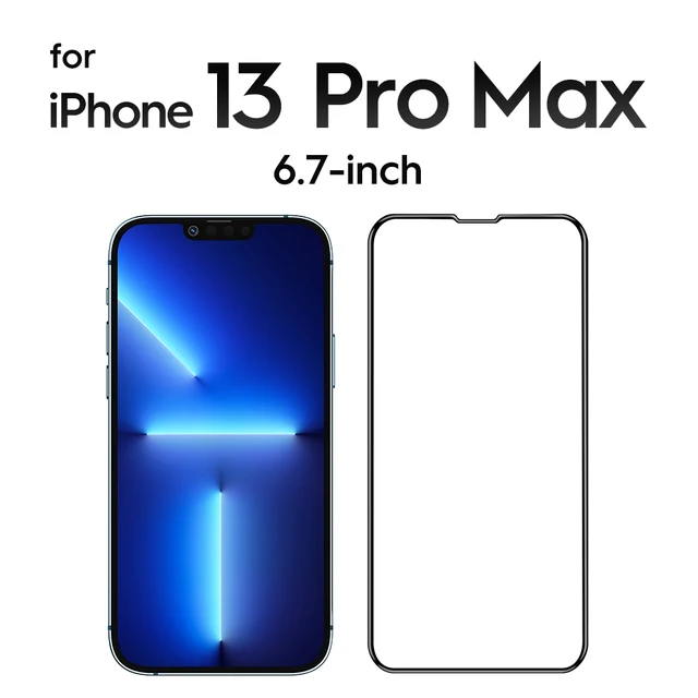 SmartDevil 2 Pcs for iPhone 11 Full Cover Tempered Glass for iPhone 13 Pro Max 12 mini 7 8 X XS XR SE 3 2020 Screen Protector HD for iPhone 13 ProMax