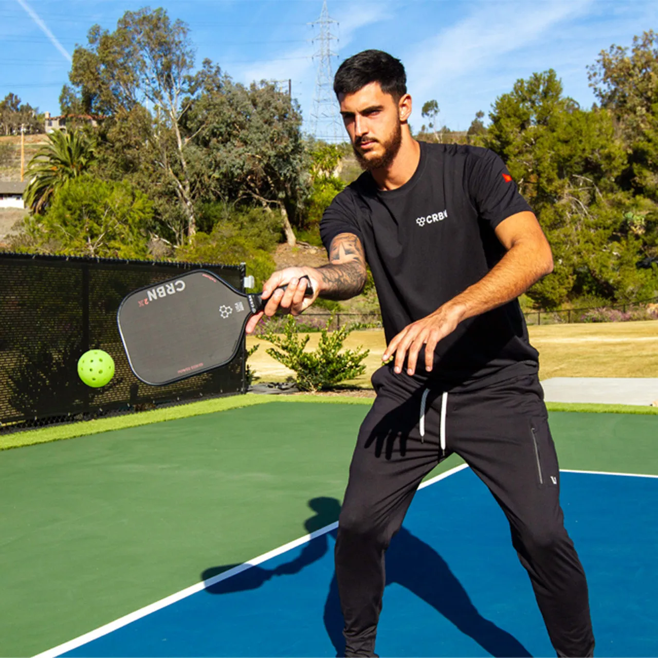 3X Power Series 16mm Pickleball Paddle T700 Toray Carbon Fiber Surface Hybrid Paddle Increased Power & Feel USAPA Approve pickleball paddles set