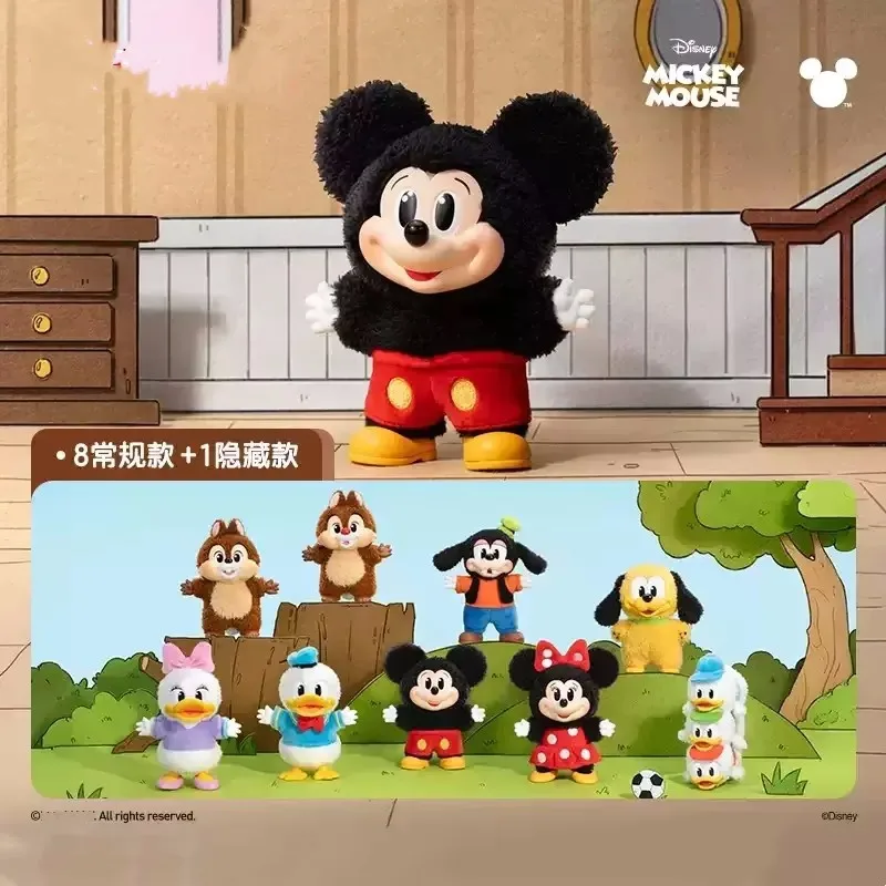 オリジナルミッキーファミリーかわいい一緒にキーホルダー