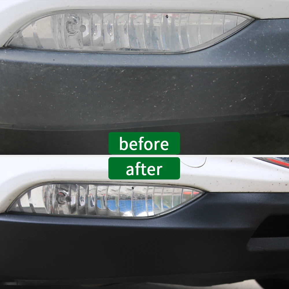 Car Plastic Restorer Back To Black Gloss Auto Rubber Plastic Polish Restorer Coating Renovator Car Cleaning Detailing HGKJ 24 3