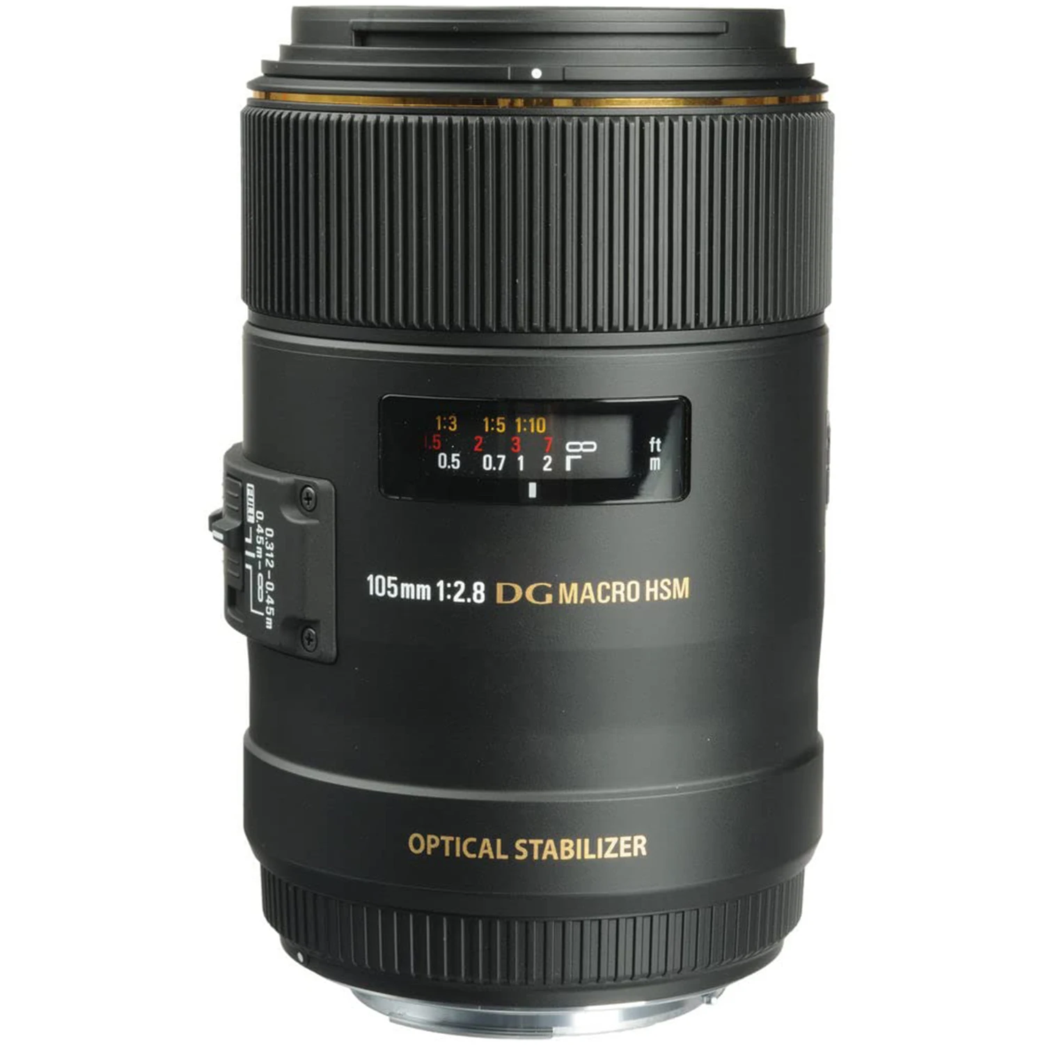 시그마 105mm f/2.8 EX DG OS HSM 매크로 렌즈 (캐논 카메라용, 니콘 카메라 렌즈용) 100%