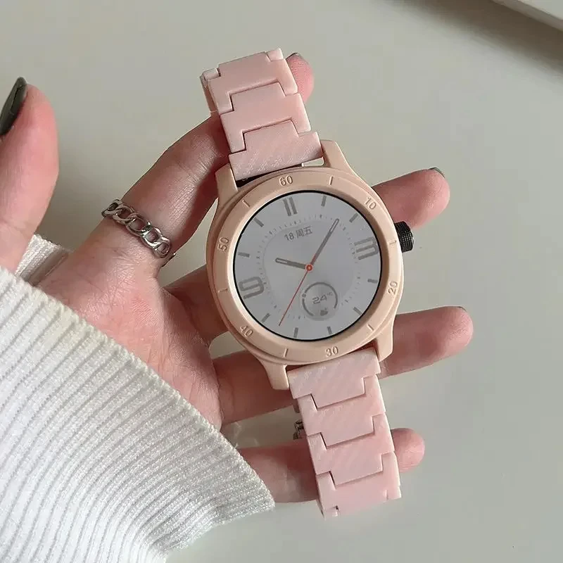 탄소 섬유 스트랩, 삼성 갤럭시 6 4 5 클래식 46mm, 액티브 2 44mm, 기어 S3 팔찌, 화웨이 워치 GT 4 2e 3 프로 밴드, 20 22mm