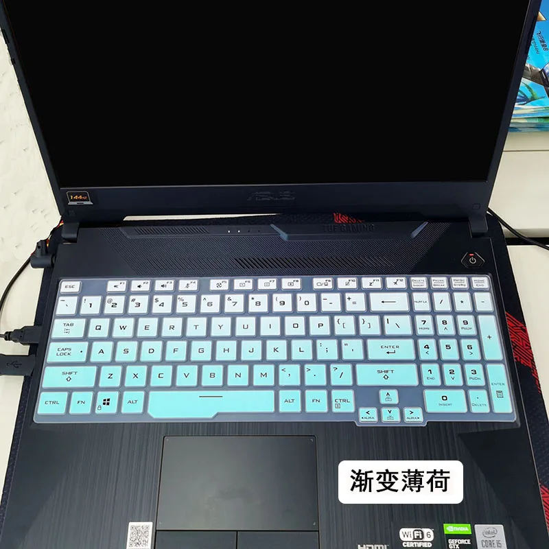 Cover Per Tastiera Per Laptop Skin Per Asus Tuf Gaming F15 Fx506Lu Fx506Li Fa506Iu Fx506Iv Fx506 / Asus Tuf F17 Fx706Li Fx706He Iu Fa706