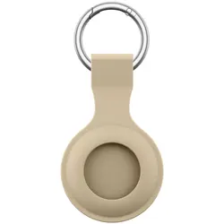 Silicone Protective Keychain Sleeve and Anti-Scratch Cover (Milk tea)