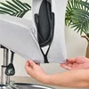 Velvet Office Chair Cover Computer Swivel Seat Cover Modern Elastic Chair Anti-slip Washable Slipcovers Removable Dust Covers 5