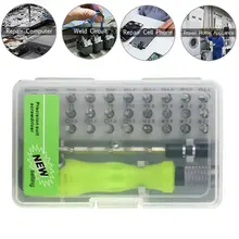 

Multi-Purpose Tool Repair 32 In 1 Screwdriver Set Precision Mini Magnetic Screwdriver Bits Kit Mobile Phone Tablet Maintenance