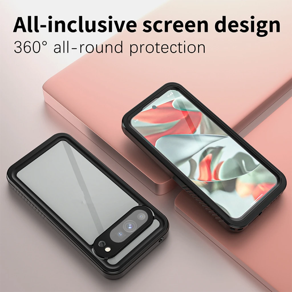 Ultimate Shockproof Waterproof Phone Case with 360° Protection and Lens Guard