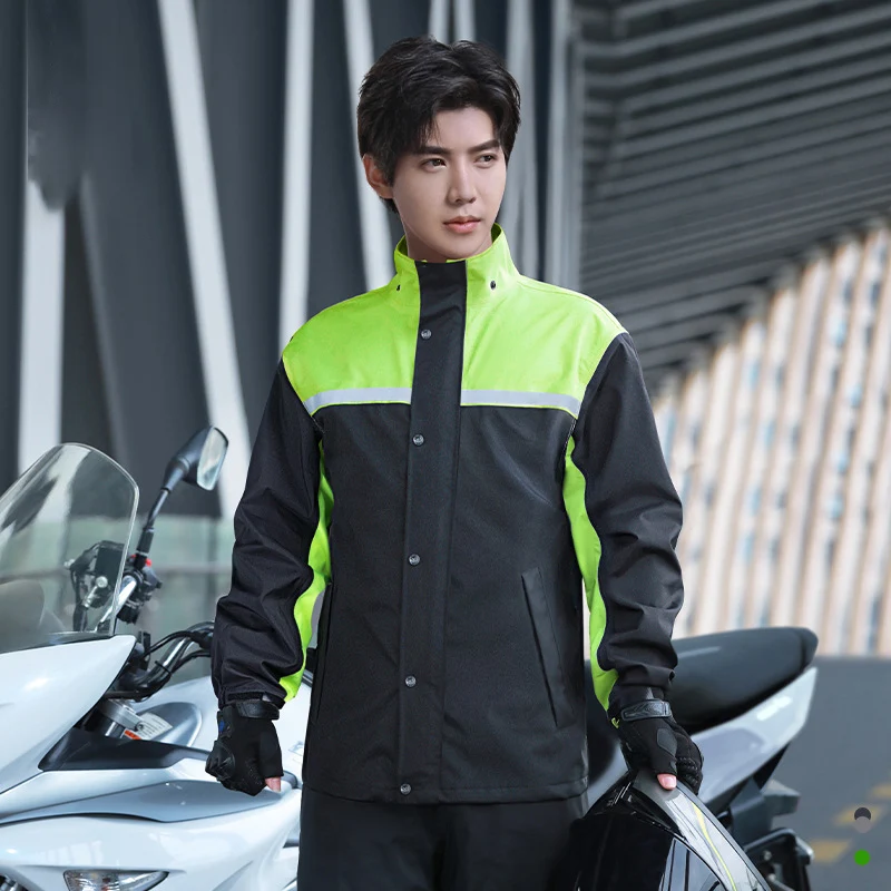 Motorcycle Raincoat Rainsuit Ultra Thin Jacket Pants Waterproof Hat motorcycle raincoat raincoat suit bike raincoat