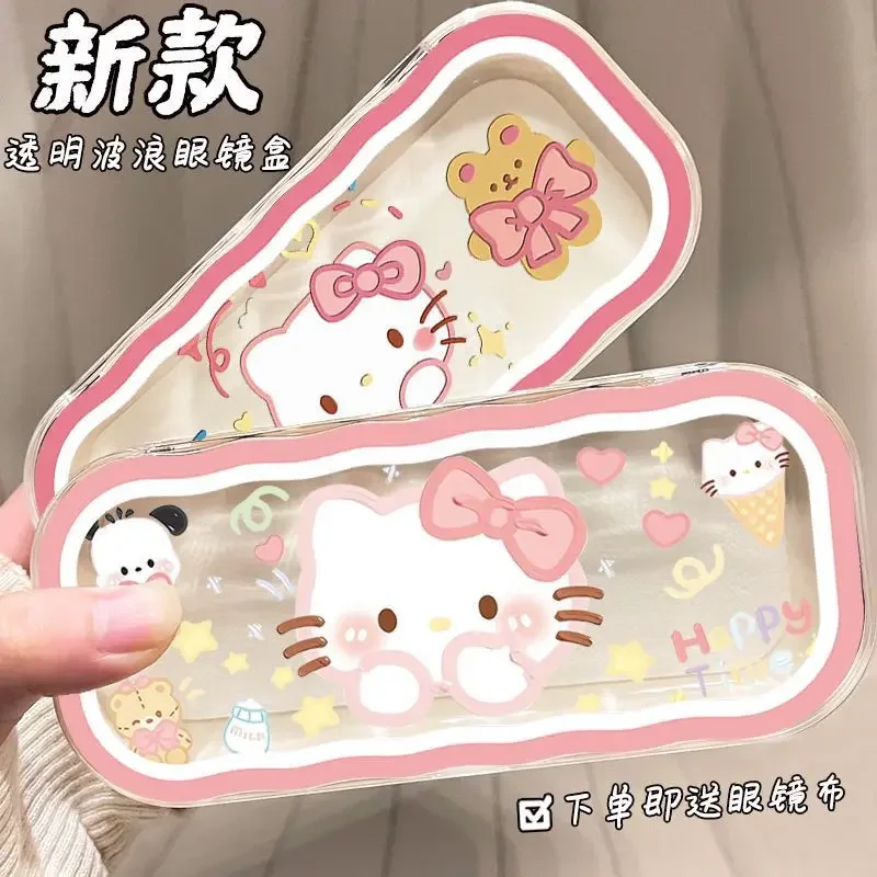 

Женский Переносной Контейнер для хранения солнцезащитных очков Hello Kitty