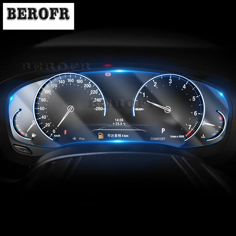 

Для BMW G30 G31 G32 Series 5 6GT 2018 Мембрана для салона автомобиля, приборной панели, ЖК-экран, аксессуары для освещения