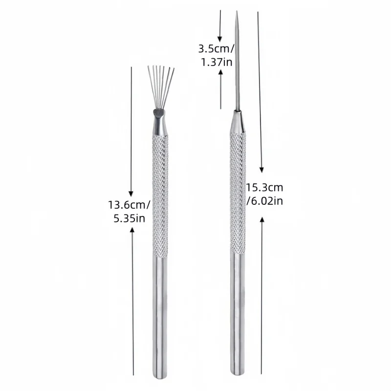 Pottery tools seven needle detail needle polymer clay auxiliary modeling tools polymer clay tools pottery tools clay sculpting tools pottery sculpting tools