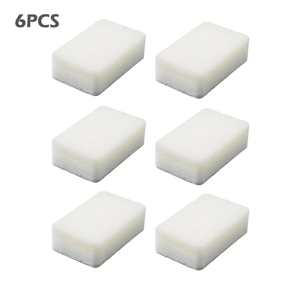 

6 шт., многоразовые универсальные губки для чистки посуды