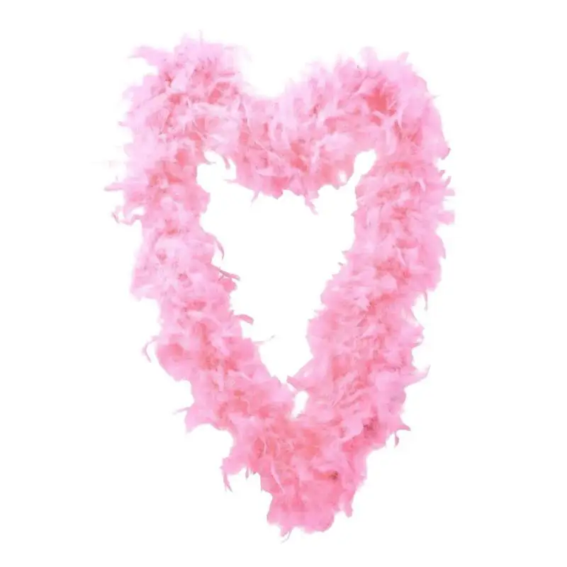 

Fluffy Boas Decoration Pink Decoration Garland Boa Soft Costume Feather Boas Girls Dress Up Costume Party Supplies For Wedding