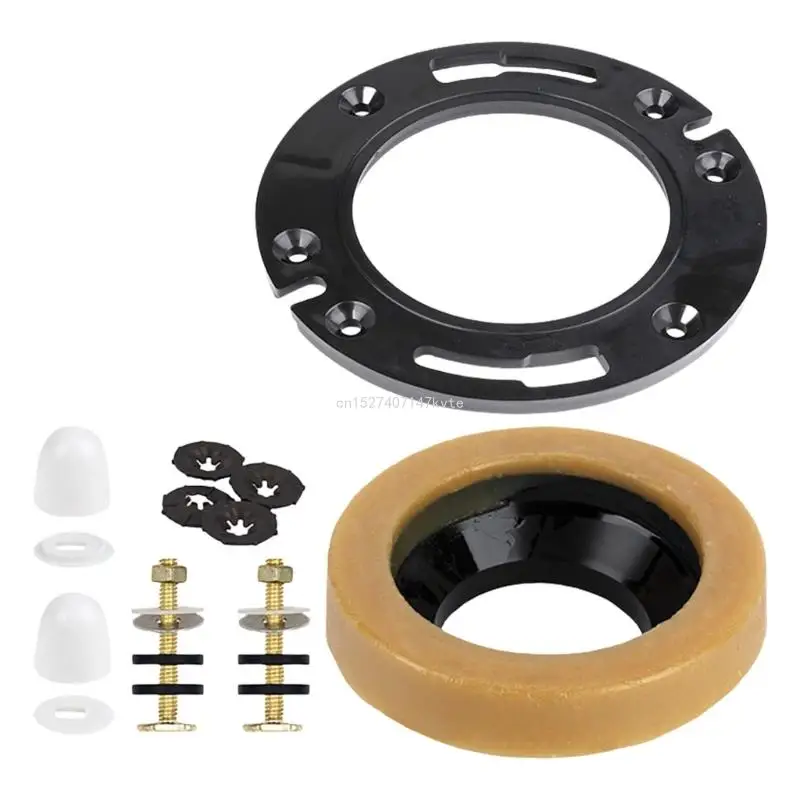 Toilet Mounting Flanges Plate Toilet Flanges set Leak Frees Fixture Stability