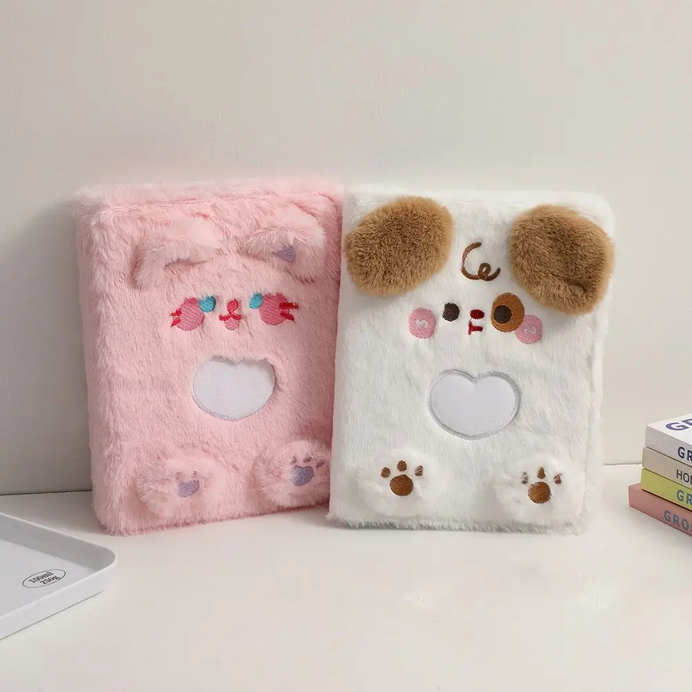 

Держатель для фотокарт A5, плюшевый идол, фотокарты, коллекционный альбом, держатель для фотографий, мультяшный школьный блокнот, канцелярские товары, фотоальбом