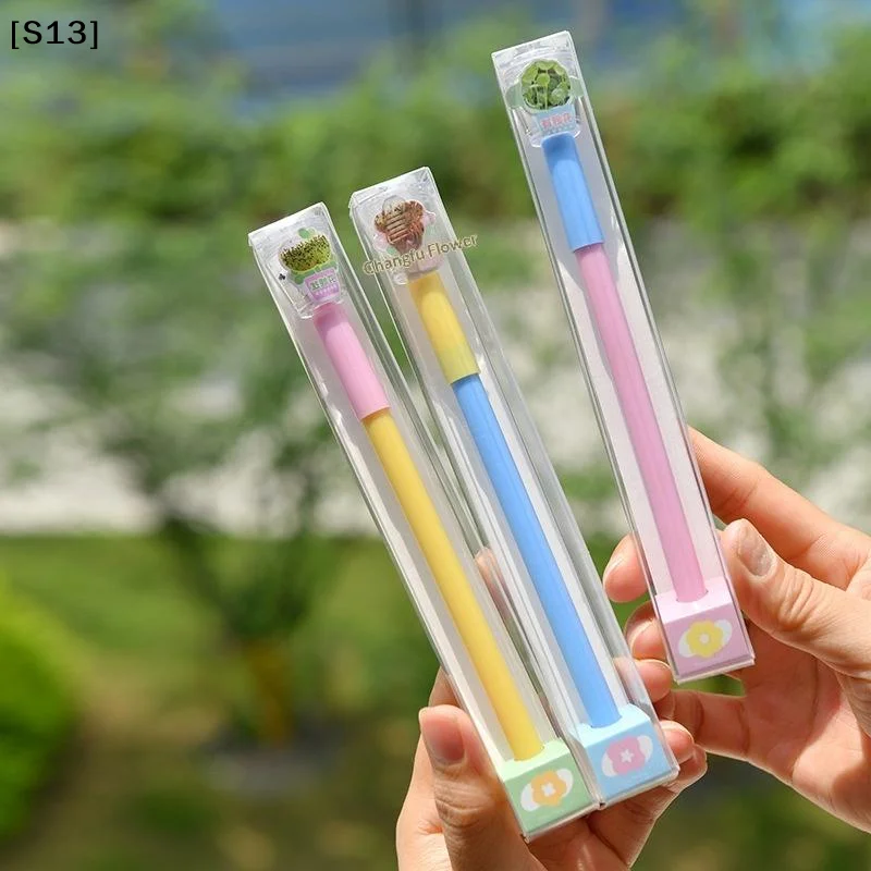 1Pcs 0.5mm 검정색 심기 펜 성장 관찰을 위한 학생용 사무용품용 마이크로 조경 중성 펜[S13]