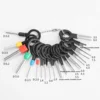 Car Terminal Disassembly And Maintenance Manual Tool Release Tool Wire Connector Pin Release Key Extraction Tool 41/21/11PCS 4