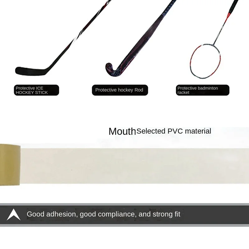Clear Ice Hockey Tapes Multipurpose PVC Hockey Stick Tape 2.5cm*25m Transparent Nonslip Handle Protector Sports Gifts 6/12 Rolls