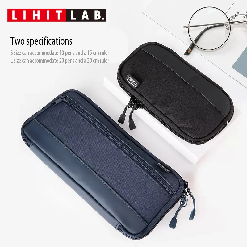 LIHIT LAB Japan Pen Pencil Case, Multi-Layered Storage Large Wide Open  Pockets Allows You To Store A Variety of Stationery Items - AliExpress