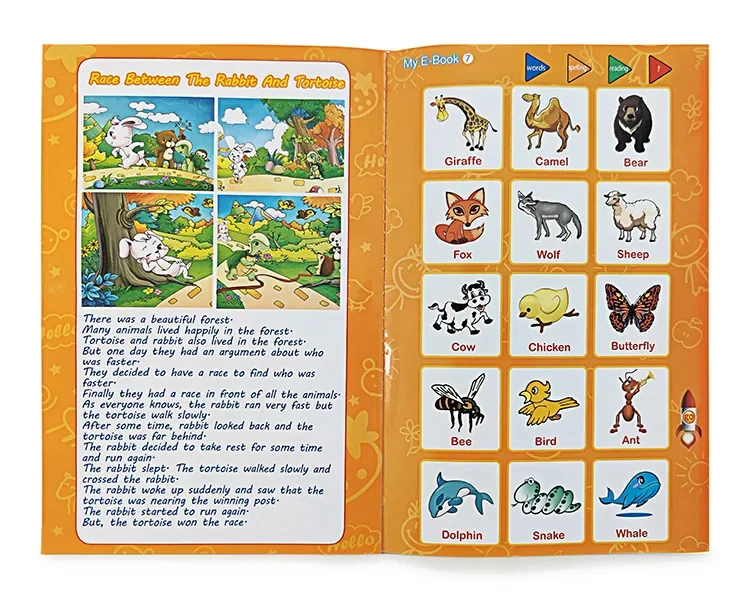 Interaktives Lernbuch Mit Stift Für Kinder Englisch_voghion.com