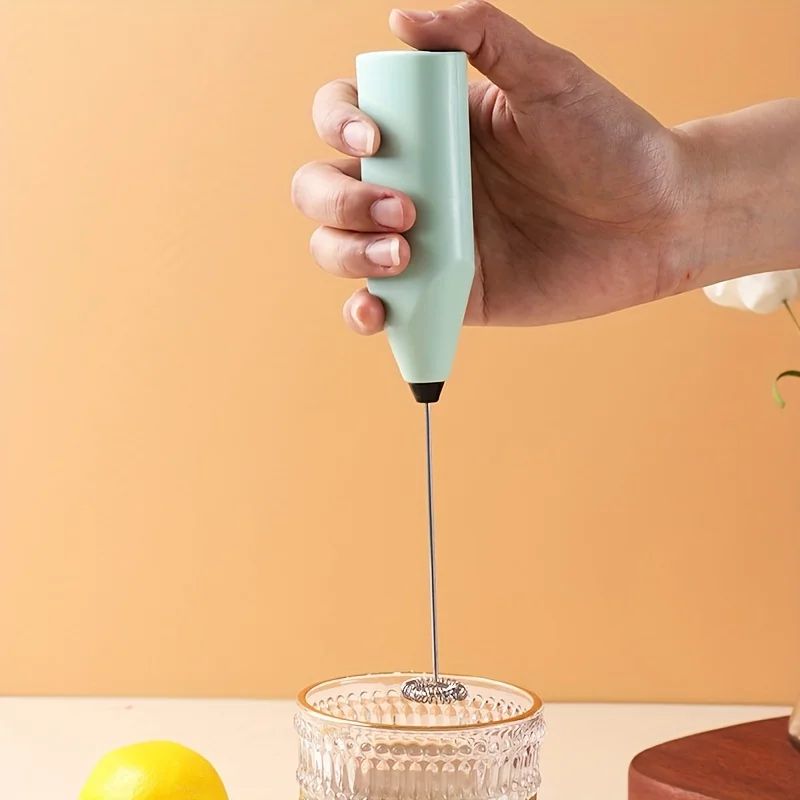 Egg Beater Electric Handheld Rotary Egg Whisk Coffee Frothing Wand Milk Cappuccino Frother Mixer Portable Kitchen Tools 5