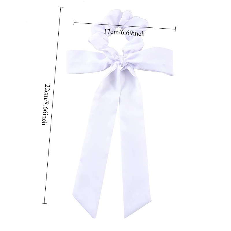 Luxurious Versatile Bow Streamer Headband – Elegant Soft Elastic Retro Hair Accessory
