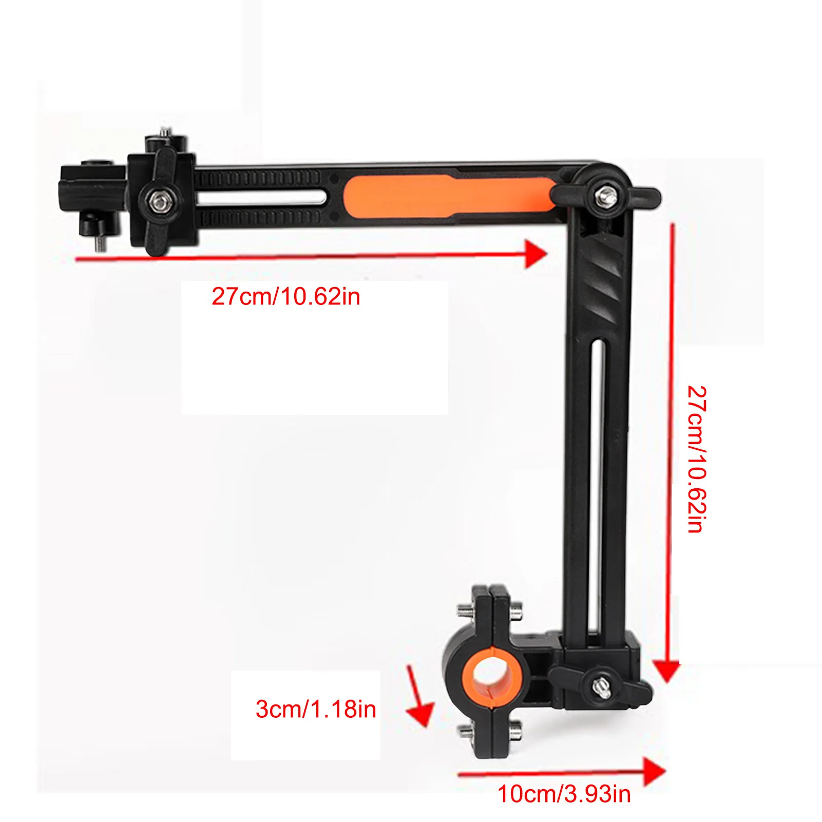 1 PC Bicycle Umbrella Holder Wheelchair Umbrella Connector Stroller Stands Any Angle Swivel Rain Gear Tool