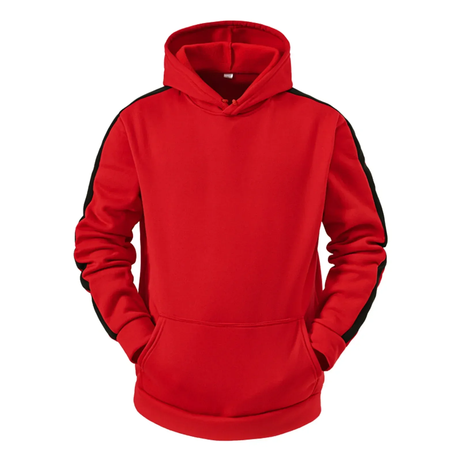 Custom Logo Men's Sweatshirt Brand Spring Autumn Fashion Long Sleeve Hooded Pocket Casual Sports Streetwear DIY Male Hoodies 4XL