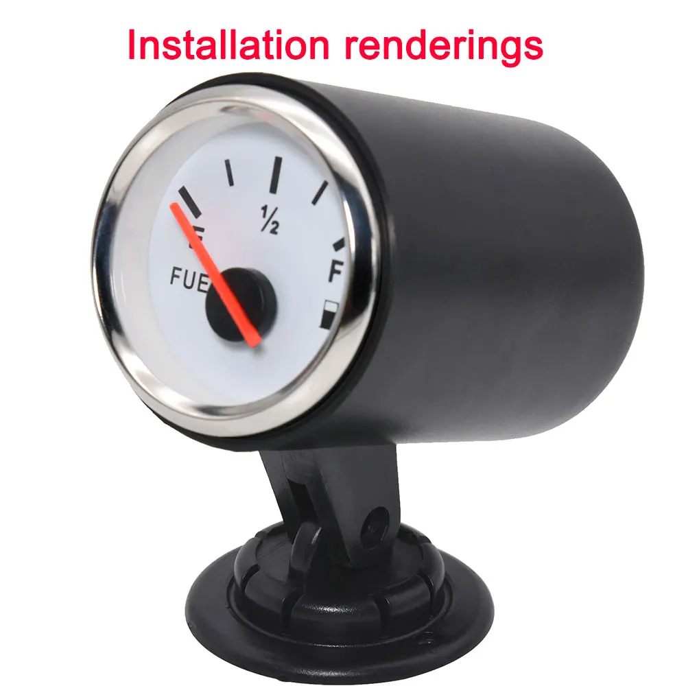 AD 52mm Single Gauge Holder Car Gauge Meter Cup Pod Dash Mount Bracket Boost Plastic Durable Universal Auto Gauges Trim Part car meters holder