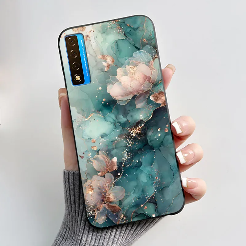 Luxury Dragon Black Soft Silicone Phone Case Back Cover - Cute and Cool Design
