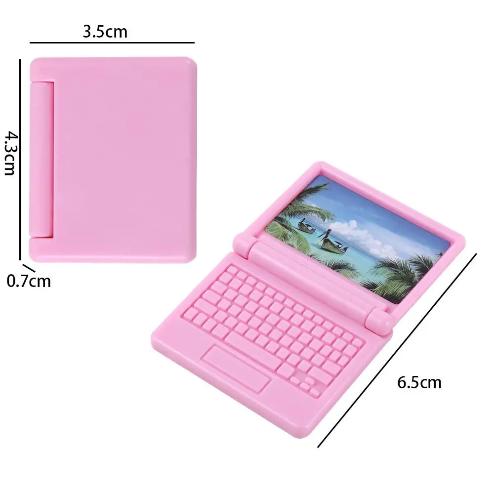 Decoration Crafts Doll House Dollhouse Decor Dollhouse Furniture Dollhouse Miniature Dollhouse Computer Simulation Laptop