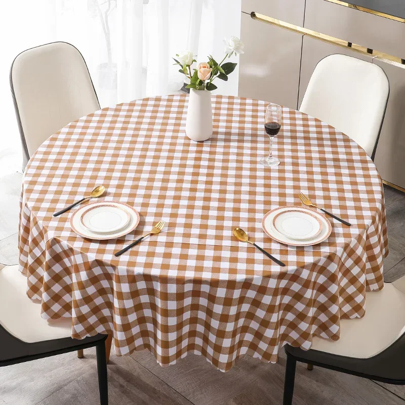 

1093 PVC Imported dining table cloth with oil proof, waterproof, light luxury and high-end feel, rectangular tablecloth with