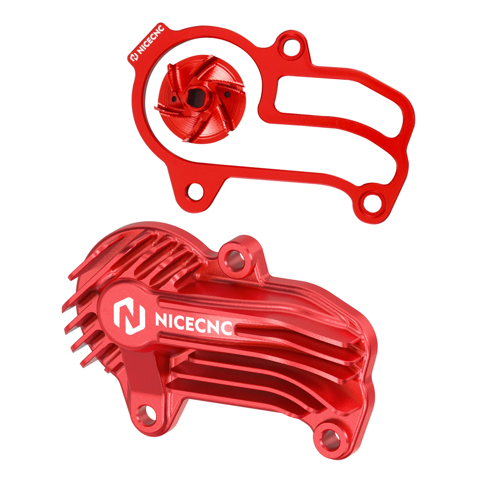 

Water Pump Cover & Oversized Water Pump Impeller Cooler Kit For GasGas EC250 EC300 EX300 2021-2023 EX250 2022-2023 MC250 2022