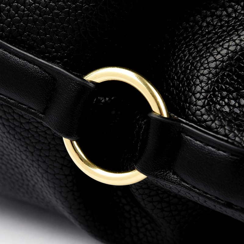 Borsa tote donna in pelle capiente con tracolla e borsetta a mano_voghion.com