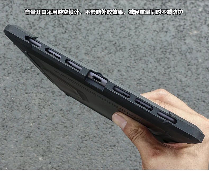 fatbear para apple ipad pro tático militar grau robusto prova de choque caso armadura capa