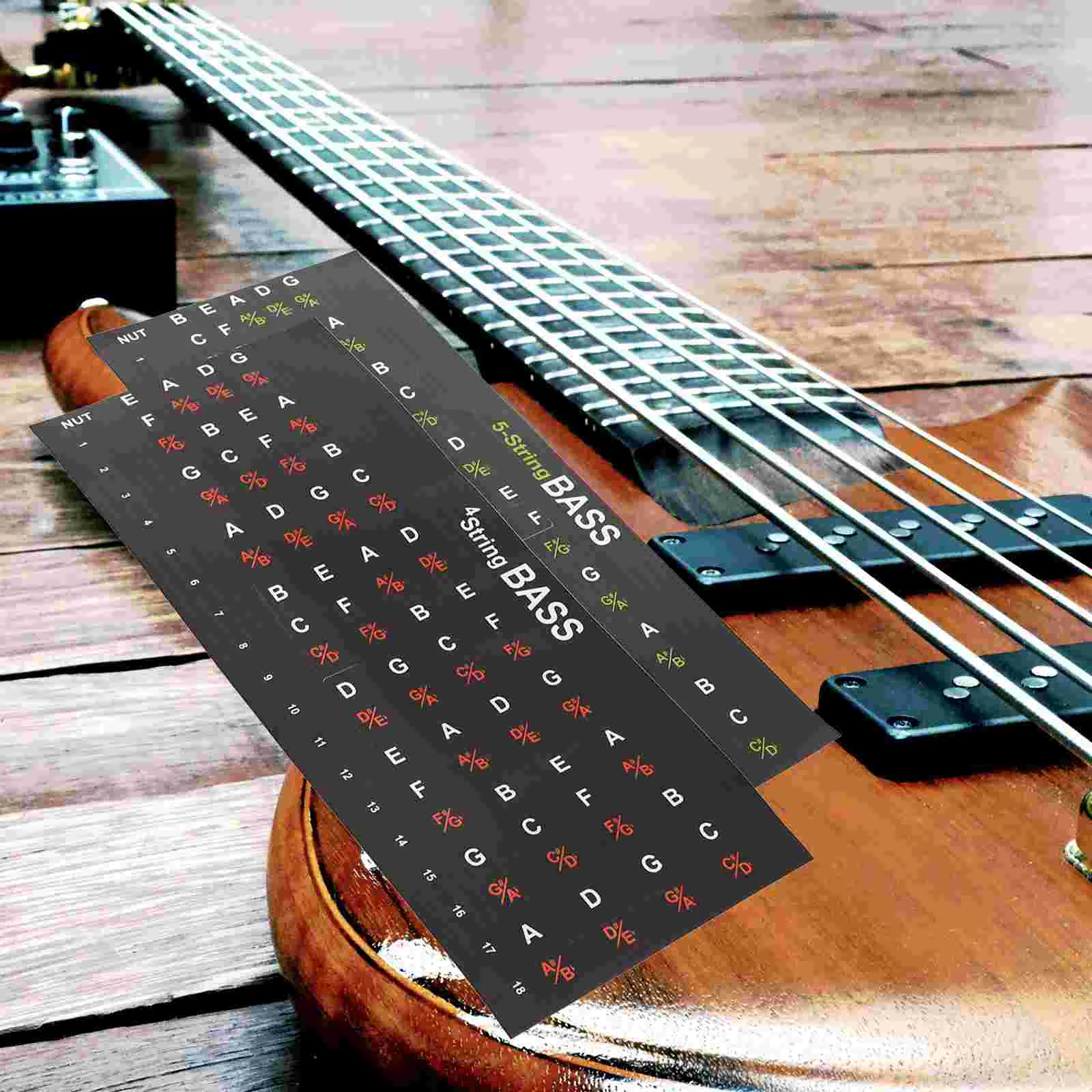 

Guitar Scale Stickers Guitar Fretboard Note Map Decals for Beginners Guitar Fingerboard Sticker DIY Marks Guitar Sticker