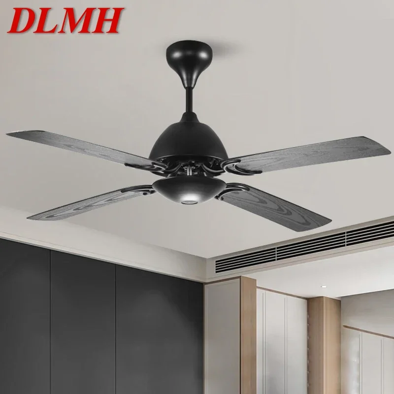 

DLMH Nordic Without lights Ceiling Fan Modern Minima lism Living Room Bedroom Study Cafe Hotel