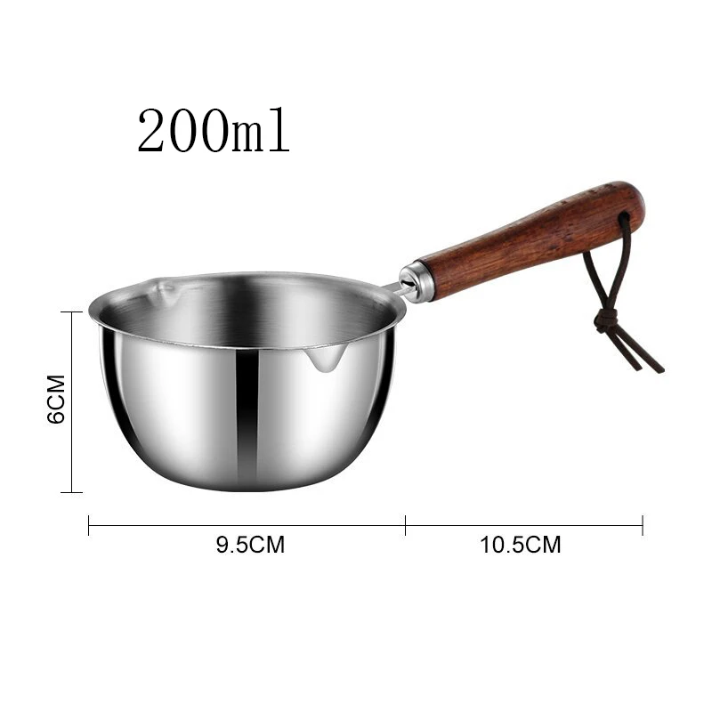 Stainless Steel Oil Pot 120ml/200ml Kitchen Tool