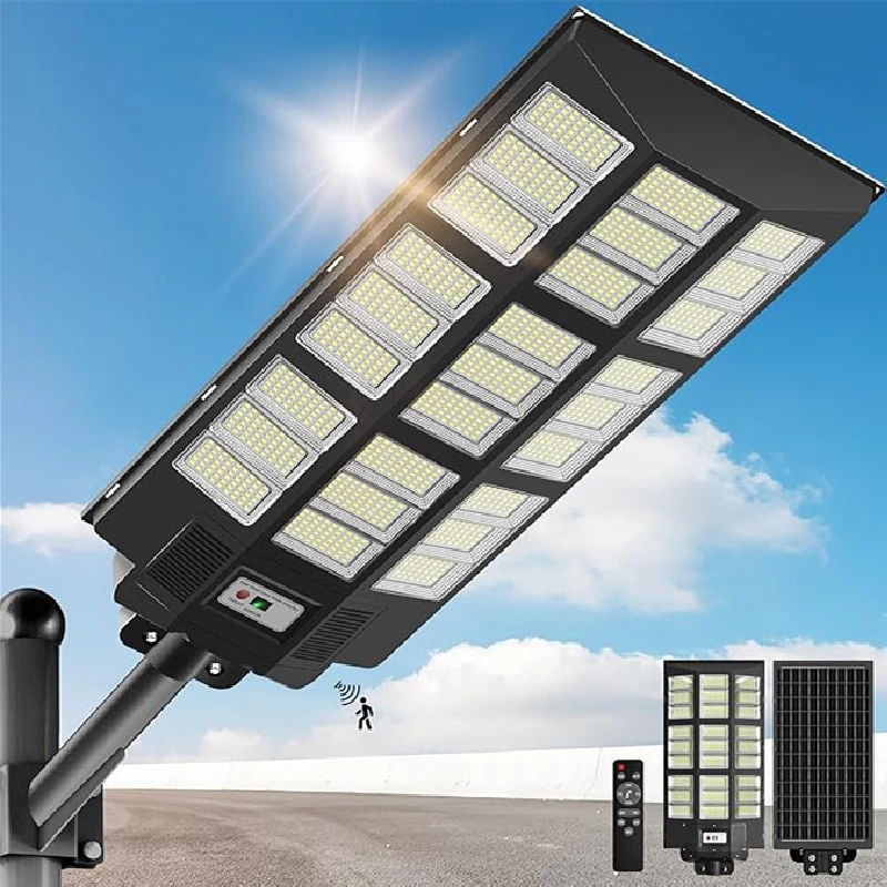 8000W Solar Light Outdoor Waterproof IP65 Remote Control for Garden ...