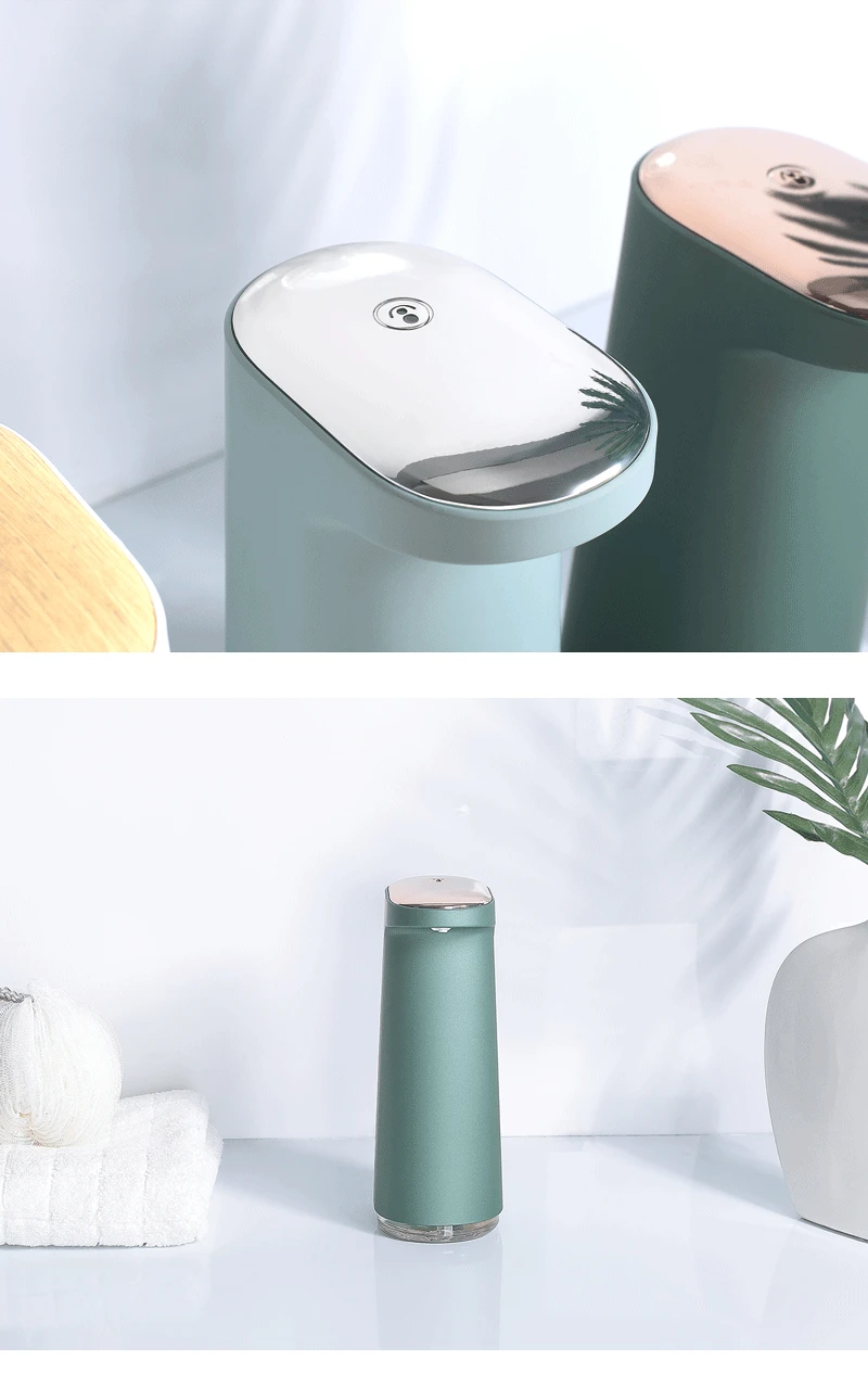 Touchless espuma e distribuidor líquido, acessórios do banheiro, novo