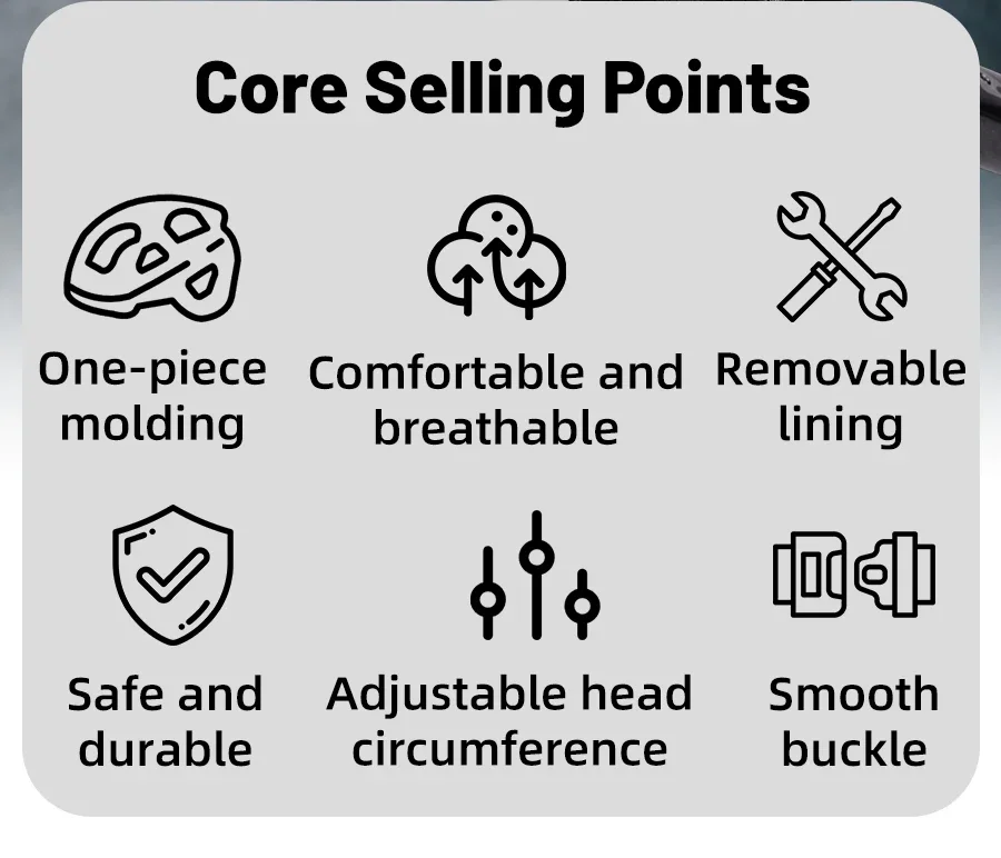 Description Picture 5 of itemX-TIGER Cycling Helmet Sports Lightweight Protective Helmet Mountain Bike Road Bike Safety Helmet Motorcycle Helmet Helmet